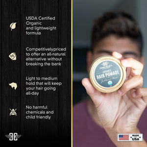 Chronos And Creed - Certified Organic Hair Pomade 2oz